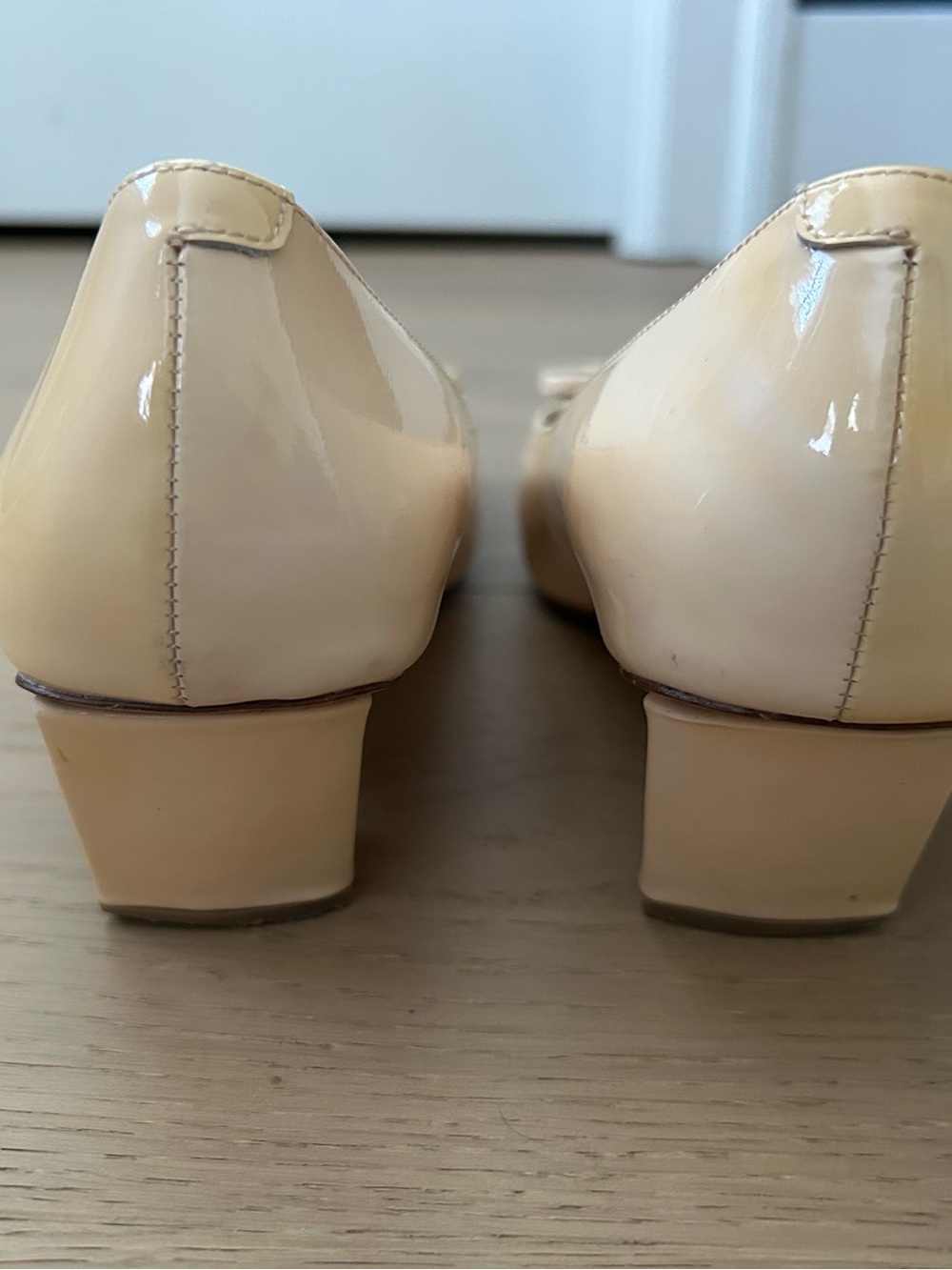 Roger Vivier “Belle” Patent Square-Toe Pumps Size 36 - Picture 2 of 5